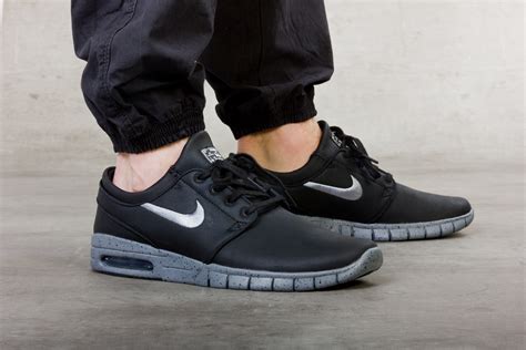 nike sb stefan janoski max blau schwarz|nike stefan janoski max men's.